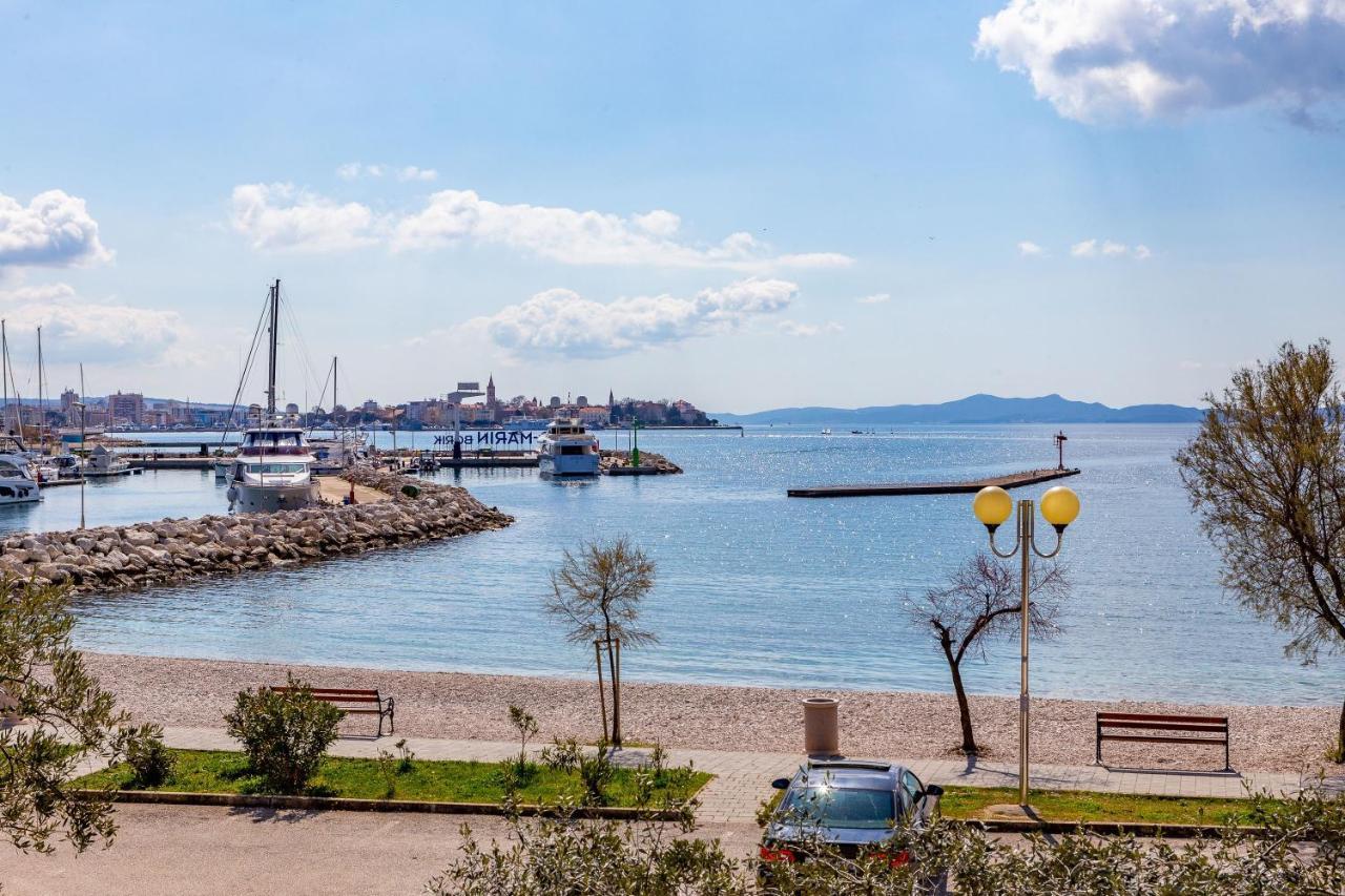 Mare-More Studio W Balcony And Beach Front And View Zadar Exterior photo